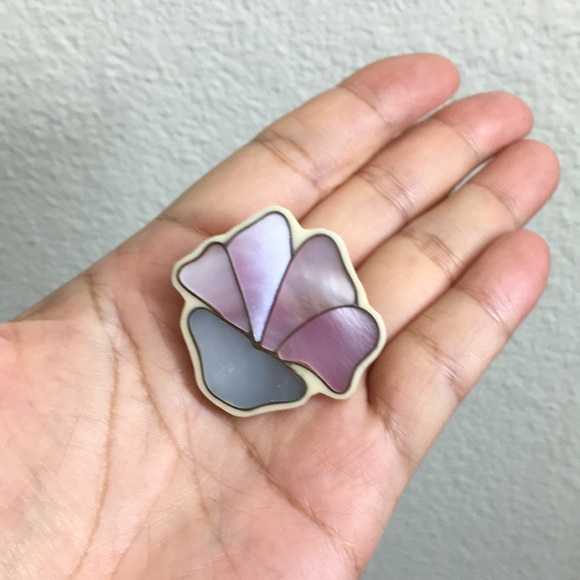 🖤Vtg MOP statement earrings - Picture 4 of 15